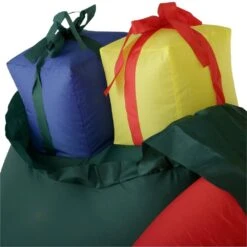 8 Ft Pre-Lit LED Holiday Grinch In Santa Suit With Sack Christmas Inflatable -The Home Depot Shop airblown christmas inflatables 110010 a0 1000