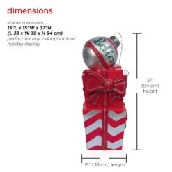 Alpine LED Lights With Color Changing Christmas Decor Gifts And Believe Ornament Statue -The Home Depot Shop alpine christmas novelty lights yen572cc fa 1000