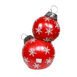 Merry Christmas Ornaments With Color Changing LED Lights-XL -The Home Depot Shop alpine corporation christmas yard decorations zty104cc xl 4f 1000