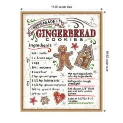 16 In. W X 19.62 In. H Christmas Treats VI Christmas Holiday Framed Canvas Box Wall Art -The Home Depot Shop amanti art christmas wall decorations 38865448931 1f 1000