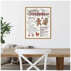 16 In. W X 19.62 In. H Christmas Treats VI Christmas Holiday Framed Canvas Box Wall Art -The Home Depot Shop amanti art christmas wall decorations 38865448931 fa 1000