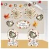 AMSCAN 12 In. Classic Thanksgiving Room Decorating Kit (2-Pack)