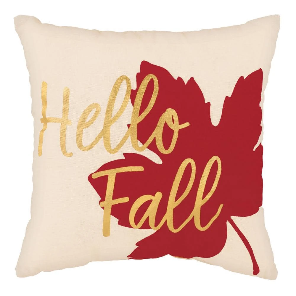 AMSCAN 12 In. Hello Fall Pillow (3-Pack) 1 AMSCAN 12 In. Hello Fall Pillow (3-Pack)