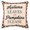 AMSCAN 12 In. Fall Autumn Leaves Pillow (3-Pack)