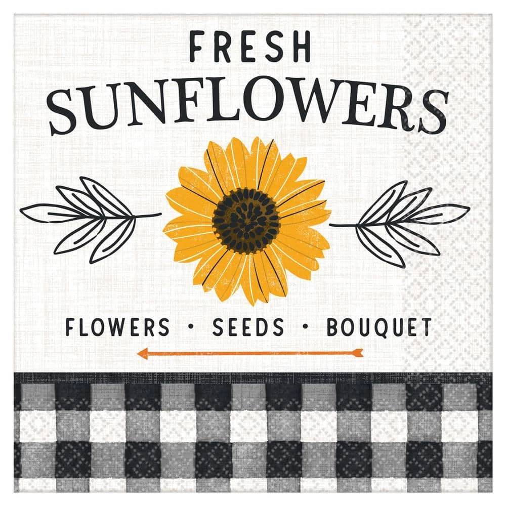 AMSCAN 5 In. X 5 In. Multi-Color Paper Fall Harvest Market Beverage Napkins (6-Pack) 1 AMSCAN 5 In. X 5 In. Multi-Color Paper Fall Harvest Market Beverage Napkins (6-Pack)