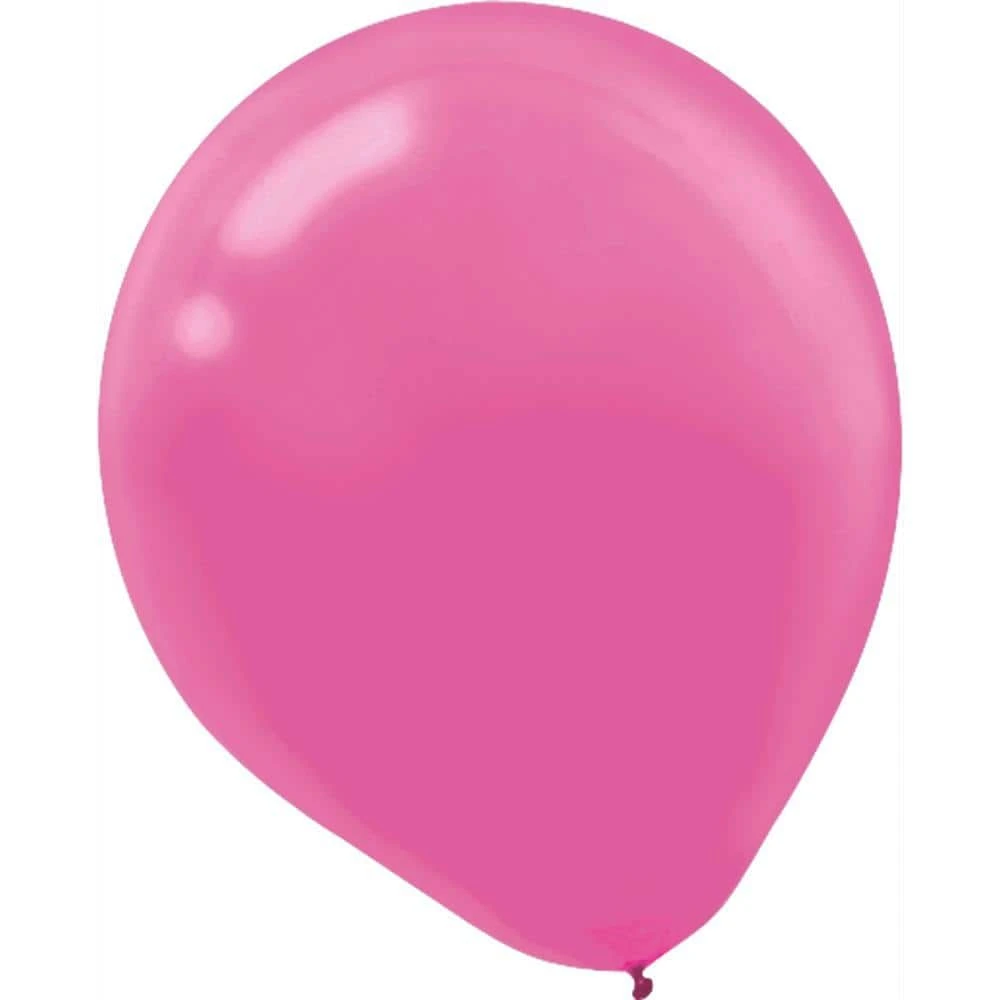 AMSCAN 9 In. Bright Pink Latex Balloons (20-Count, 18-Pack) 1 AMSCAN 9 In. Bright Pink Latex Balloons (20-Count, 18-Pack)