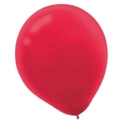 AMSCAN 9 In. Apple Red Latex Balloons (20-Count, 18-Pack)