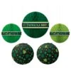 AMSCAN St. Patrick's Day Paper Ball Decoration Assortment (5-Count)