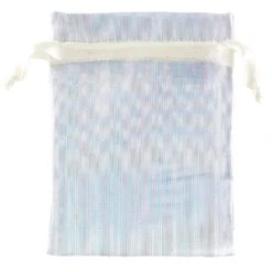 AMSCAN 3 In. X 4 In. Iridescent Organza Bags (12-Count, 4-Pack)