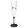 AMSCAN 8.75 In. X 2.5 In. 5 Oz. Black New Year's Champagne Cheers Plastic Glasses