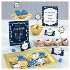 AMSCAN Hanukkah Buffet Decorating Party Kit (3-Kits)