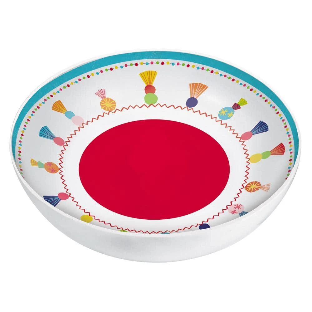AMSCAN 13 In. Melamine Cinco De Mayo Fiesta Bowl (3-Pack) 1 AMSCAN 13 In. Melamine Cinco De Mayo Fiesta Bowl (3-Pack)
