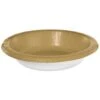 AMSCAN 20 Oz. Gold Paper Bowls (100-Piece)