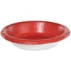 AMSCAN 20 Oz. Apple Red Paper Bowls (100-Piece)