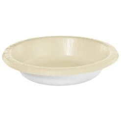 AMSCAN 20 Oz. Vanilla Creme Paper Bowls (100-Piece)
