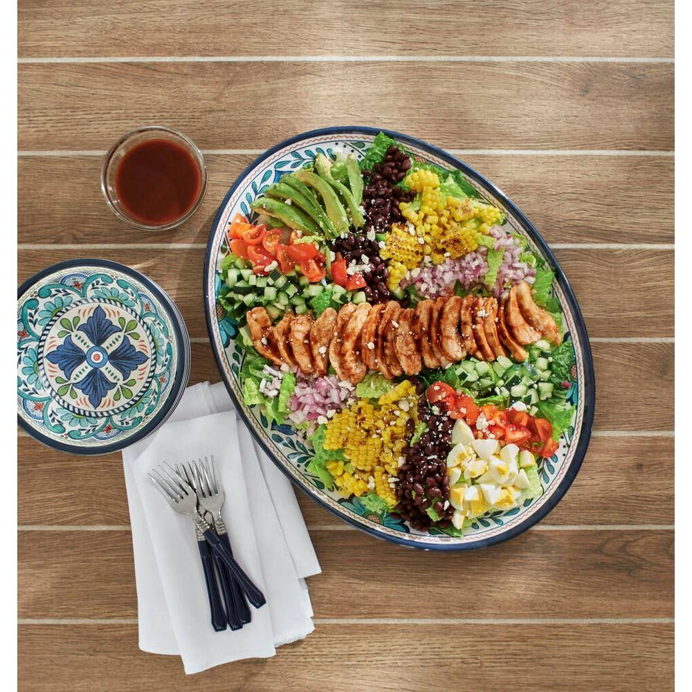 AMSCAN Silver And True Navy Premium Plastic Cutlery Set (3-Pack) 2 AMSCAN Silver And True Navy Premium Plastic Cutlery Set (3-Pack) - Image 2