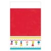 AMSCAN 96 In. X 54 In. Multi-Color Plastic Cinco De Mayo Fiesta Time Table Cover (3-Pack)