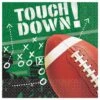 AMSCAN 6.5 In. X 6.5 In. Football Frenzy Lunch Napkins