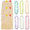 AMSCAN Adult Luau Hula Skirt Accessory Kit For 6 Guests