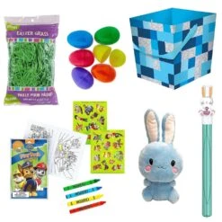 AMSCAN Boy's Easter Basket (17-Pieces)