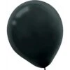 AMSCAN 9 In. Black Latex Balloons (20-Count, 18-Pack)