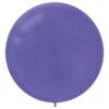 AMSCAN 24 In. New Purple Latex Balloons (3-Pack)