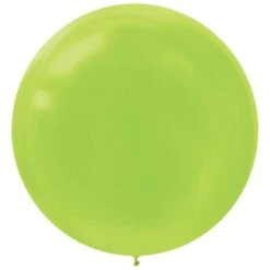 AMSCAN 24 In. Kiwi Green Latex Balloons (3-Pack)