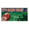 AMSCAN 65 In. X 33.5 In. Football Large Horizontal Banner (6-Pack)