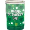 AMSCAN 22 In. X 15 In. Happy St. Patrick's Day Plastic Pop Up Trash Bin (3-Pack)