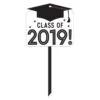 AMSCAN 15 In. Graduation Grid 2019 Yard Sign (4-Pack)