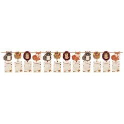 AMSCAN 12 Ft. Thanksgiving I Am Thankful For Garland (2-Pack)
