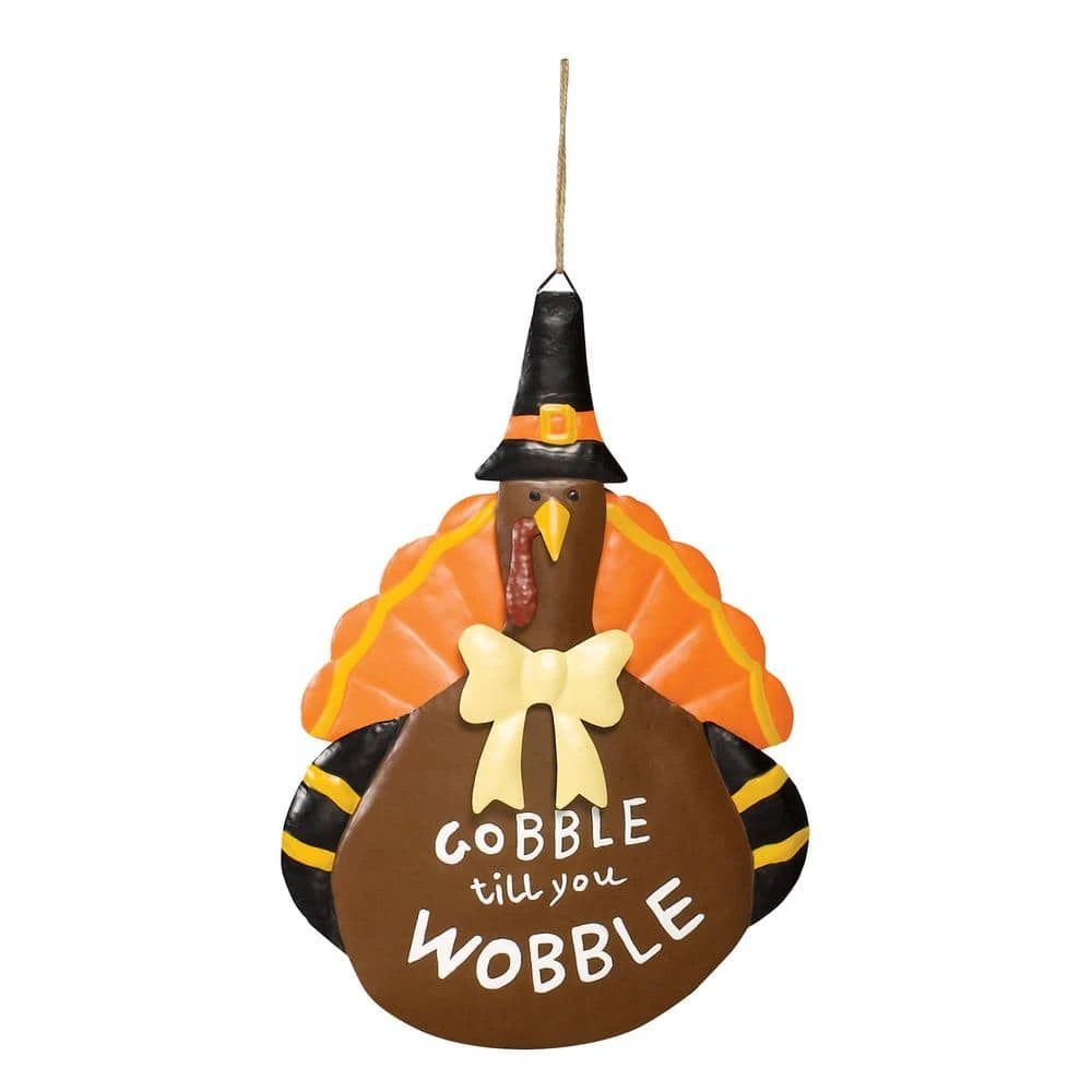 AMSCAN 9.75 In. X 13.75 In. Thanksgiving Hanging Turkey Sign (2-Pack) 1 AMSCAN 9.75 In. X 13.75 In. Thanksgiving Hanging Turkey Sign (2-Pack)