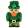 AMSCAN 6.5 In. X 3.5 In. St. Patrick's Day Tinsel Leprechaun Hanging 3D Decoration (5-Pack)