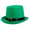 AMSCAN Green Felt Leprechaun St. Patrick's Day Top Hat (2-Pack)
