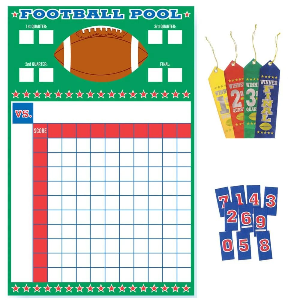 AMSCAN 27 In. Football Pool Game With Ribbons 1 AMSCAN 27 In. Football Pool Game With Ribbons