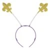 AMSCAN Gold Plastic Fleur De Lis Mardi Gras Head Bopper (7-Pack)