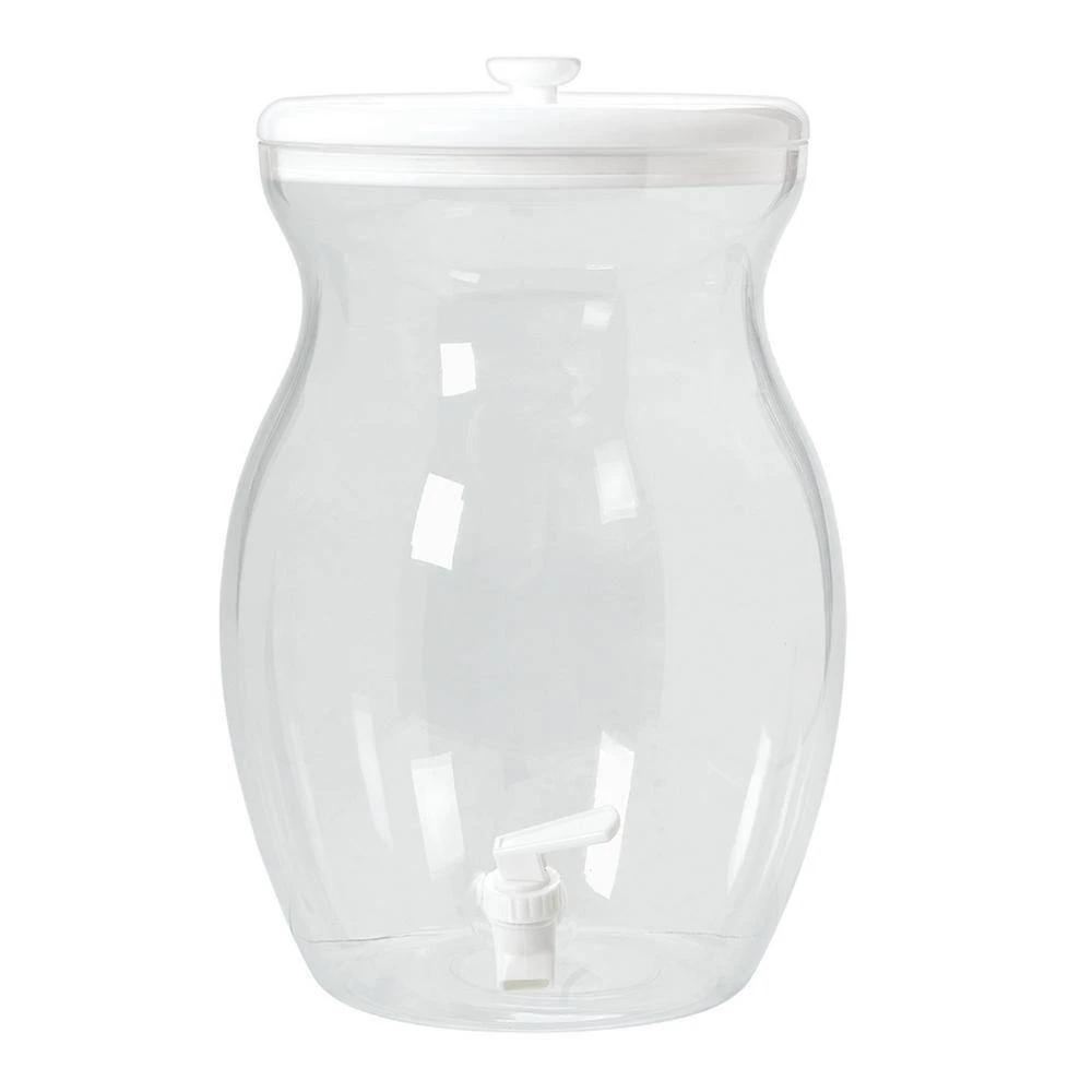 AMSCAN 13.75 In. H X 8 In. W Clear Plastic Beverage Dispenser 1 AMSCAN 13.75 In. H X 8 In. W Clear Plastic Beverage Dispenser