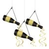 AMSCAN New Year's 25.25 In. Bottle Hanging Decoration (3-Count, 2-Pack)