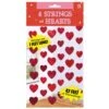 AMSCAN 84 In. Valentine's Day Hearts String Decorations (6-Count, 3-Pack)