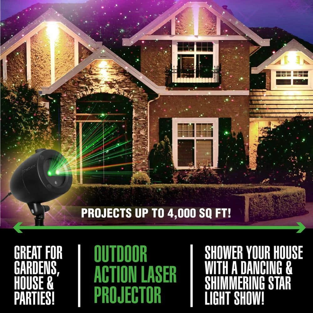 Startastic Action Outdoor Laser Projector 2 Startastic Action Outdoor Laser Projector - Image 2