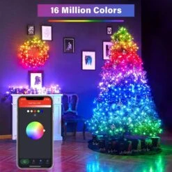 66 FT 200 LED Smart String Lights Color Changing APP Remote Control Timer Dimmable Christmas Fairy Twinkle Lights -The Home Depot Shop avatar controls christmas string lights absl51 1f 1000