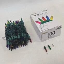 21.2 Ft. 100-Count Incandescent Multi Christmas String To String Mini Lights 11 21.2 Ft. 100-Count Incandescent Multi Christmas String To String Mini Lights -The Home Depot Shop brite star christmas string lights 37 340 00 76 1000