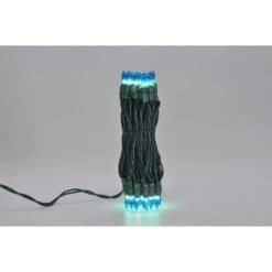 22.42 Ft. 100-Count Incandescent Blue Christmas String To String Mini Lights 9 22.42 Ft. 100-Count Incandescent Blue Christmas String To String Mini Lights -The Home Depot Shop brite star christmas string lights 37 343 00 4f 1000