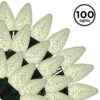100-Light Warm White Faceted C7 LED Light Set