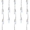 60-Light Pure White Amazing Ice Drip Mini Ice LED Light Set