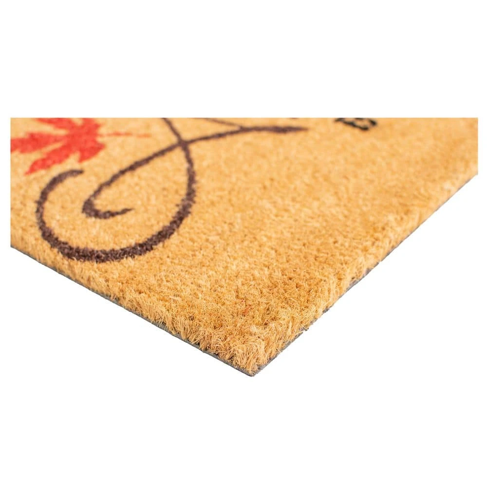 Autumn Blessings 17 In. X 29 In. Coir Door Mat 2 Autumn Blessings 17 In. X 29 In. Coir Door Mat - Image 2