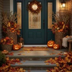 Autumn Breeze 17 In. X 29 In. Coir Door Mat 12 Autumn Breeze 17 In. X 29 In. Coir Door Mat -The Home Depot Shop calloway mills fall doormats 120941729 66 1000