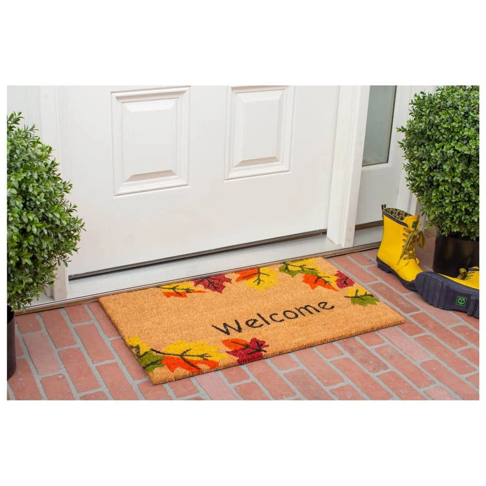 Autumn Breeze 17 In. X 29 In. Coir Door Mat 2 Autumn Breeze 17 In. X 29 In. Coir Door Mat - Image 2