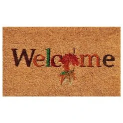 Fall Beauty 17 In. X 29 In. Coir Door Mat