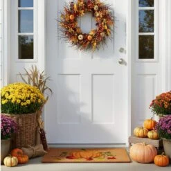 Nature's Bounty 17 In. X 29 In. Coir Door Mat -The Home Depot Shop calloway mills fall doormats 121981729 76 1000